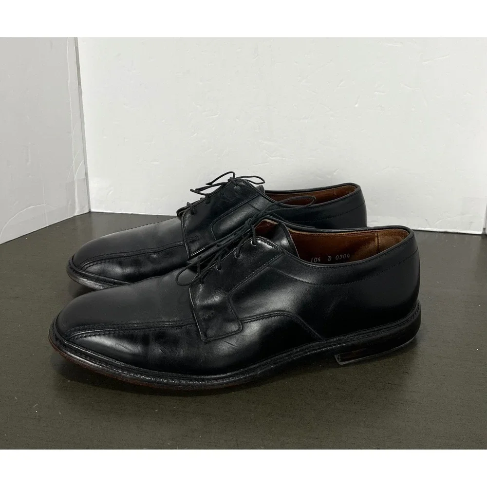 Allen Edmonds DAWSON Dress Shoes Drawstring Men's Size 10.5‎ Black
